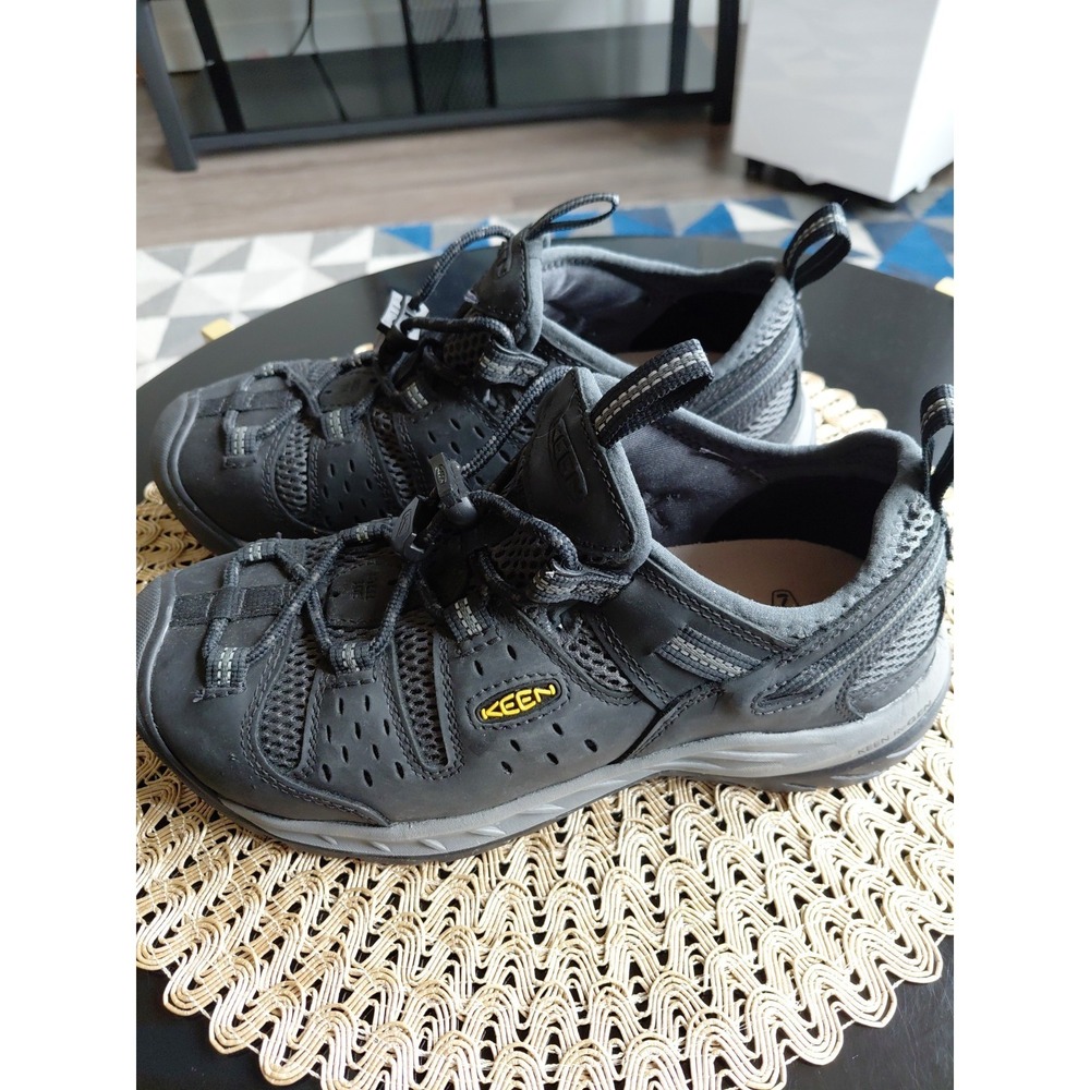 KEEN Utility Atlanta II Cool Steel Toe Mens Black/Steel Gray Sz 7d Org  $160